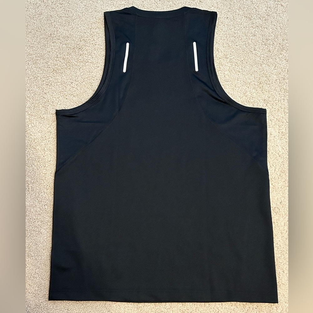 NWT Fabletics Men's Black Performance Tank Top Size Medium - Picture 6 of 8